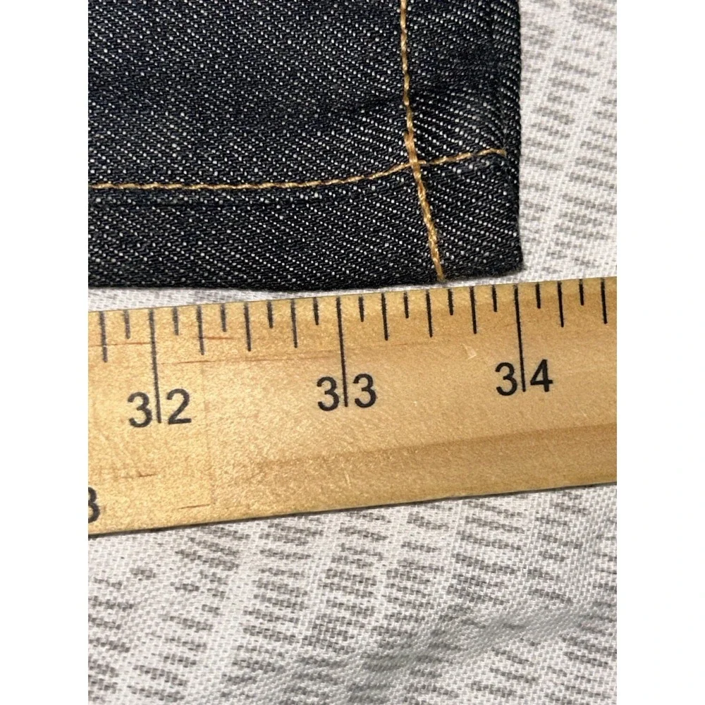 Tellason Ankara White Oak Cone Selvedge Denim Jeans USA Straight Leg 36x34
